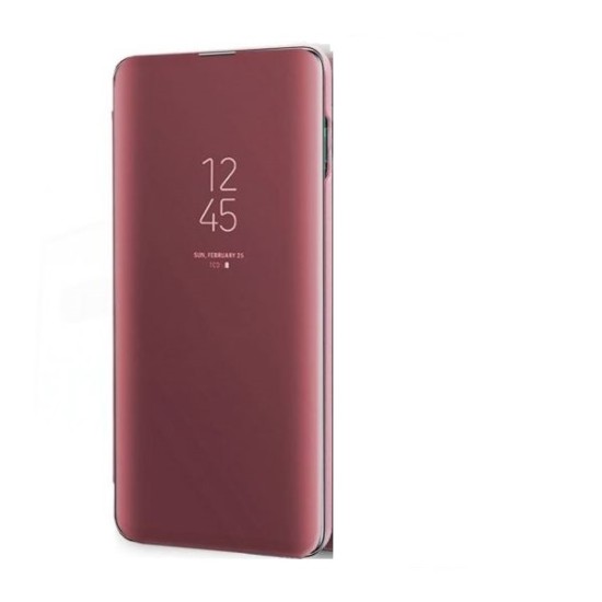 FLIP COVER "CLEAR VIEW" HUAWEI Y6 2019 ROSA